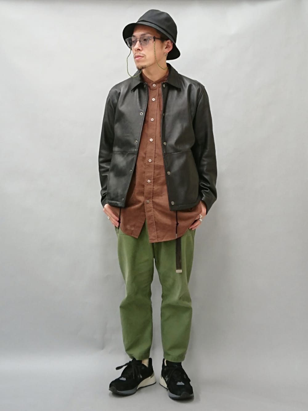 ADAM ET ROPE'（アダムエロペ）の「レザーコーチジャケット（その他