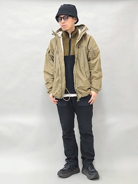 YANCHAさん（メンズ・167cm）の冬コーディネート