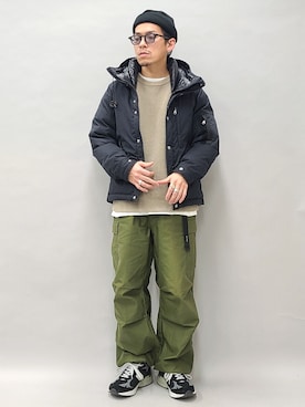 YANCHAさん（メンズ・167cm）の冬コーディネート