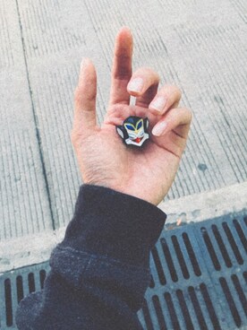 「圆谷制作株式会社のアイテム（その他、ブラック系）」を使った、你友好的鄰居-小紅さん（メンズ・170cm）の冬コーディネート