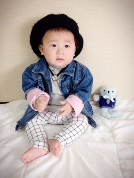 anon31さん（キッズ・70cm）の秋コーディネート