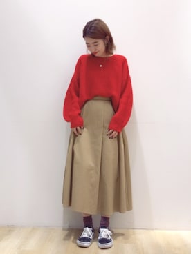 「オールドスクール」｜とば  もえかさん（レディース・158cm）の秋コーディネート