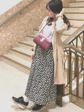 しゃいん。さん（レディース・155cm）の冬コーディネート