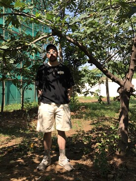 「starter」｜「アイテム（アクセサリー）」を使った、蓝领Blue_Collar_NJさん（メンズ・183cm）の夏コーディネート