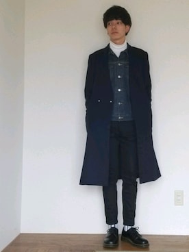 りょうたさん（メンズ・175cm）の冬コーディネート