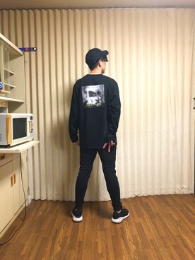 「ROXD（ロッド）のアイテム（アクセサリー）」を使った、さるさん（メンズ・173cm）の秋コーディネート