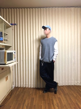 さるさん（メンズ・173cm）の秋コーディネート