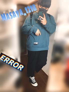 「ゆるカジ」｜「アイテム（スラックス）」を使った、Masaya_1218さん（メンズ・172cm）の春コーディネート