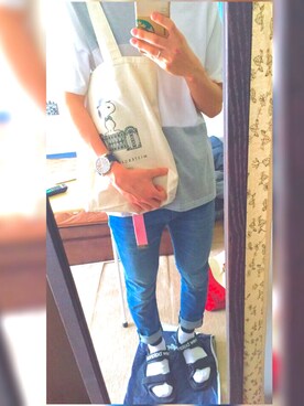 まつさん(メンズ・172cm)の夏コーディネート