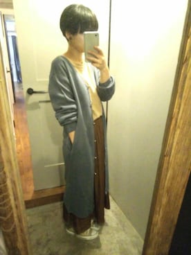 「UNTITLED（アンタイトル）のアイテム（スニーカー）」を使った、neukさん（レディース・148cm）の秋コーディネート