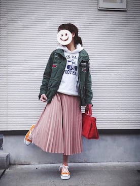 mamarenon♡さん（レディース・158cm）の春コーディネート