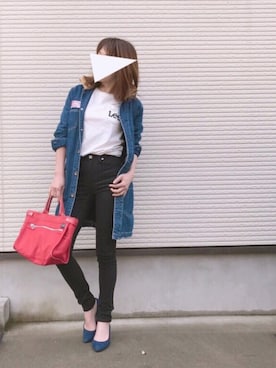 mamarenon♡さん（レディース・158cm）の春コーディネート