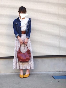 mamarenon♡さん（レディース・158cm）の春コーディネート