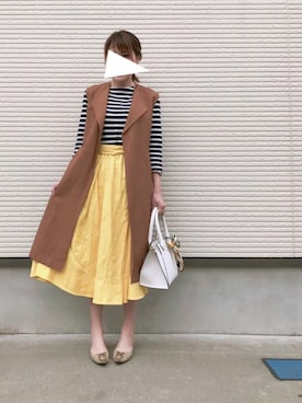 mamarenon♡さん(レディース・158cm)の春コーディネート