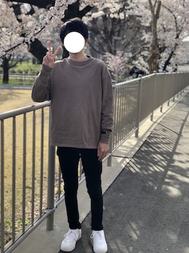 「SPINNS（スピンズ）のアイテム（腕時計）」を使った、Uto【ユート】さん（メンズ・168cm）の春コーディネート