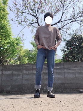 「SPINNS（スピンズ）のアイテム（腕時計）」を使った、Uto【ユート】さん（メンズ・168cm）の春コーディネート