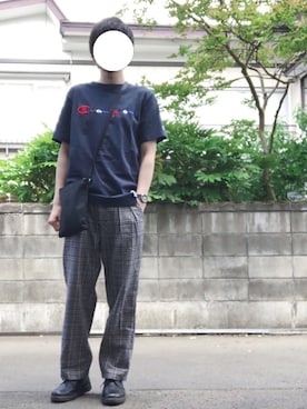 「SPINNS（スピンズ）のアイテム（腕時計）」を使った、Uto【ユート】さん（メンズ・168cm）の夏コーディネート