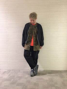 「SASQUATCHfabrix.（サスクワァッチファブリックス）のアイテム（ジャケット/アウター）」を使った、RYOTAさん（メンズ・168cm）の冬コーディネート
