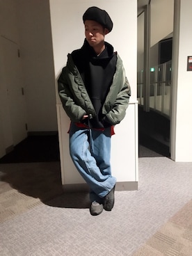 RYOTAさん（メンズ・168cm）の冬コーディネート