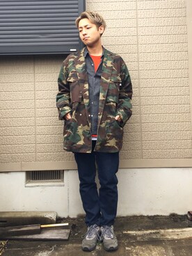 「FACETASM（ファセッタズム）のアイテム（テーラードジャケット）」を使った、RYOTAさん（メンズ・168cm）の春コーディネート