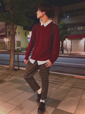 ぴーすさんのコーディネート