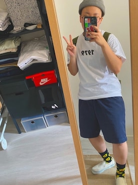 「youthloser」｜しの「相互」さん（メンズ・152cm）の夏コーディネート