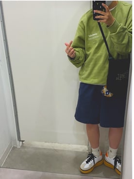 しの「相互」さん（メンズ・152cm）の秋コーディネート