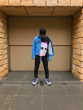 「FULLBK」｜「アイテム（ジャケット/アウター）」を使った、LEONさん（メンズ・165cm）の冬コーディネート