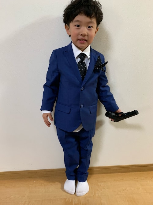 Yuki Aki Zara Kidsのスーツ ネクタイを使ったコーディネート Wear