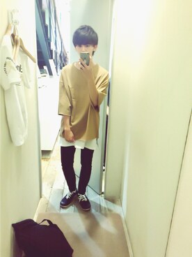 「デビュー」｜Ⓜ️さん（メンズ・171cm）の春コーディネート