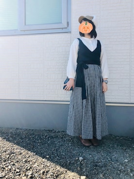 ゆうさん（レディース・164cm）の秋コーディネート