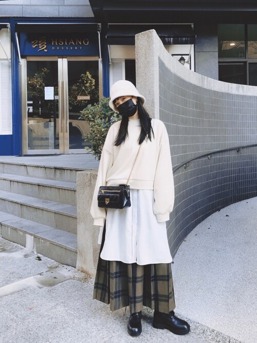 Jeanasis ジーナシス のシャツワンピースを使った人気ファッションコーディネート Edifactory