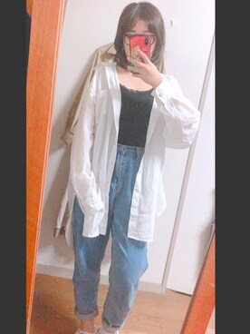 「アイテム（ブラジャー）」を使った、misei@相互フォローさん（レディース・156cm・20代）の春コーディネート
