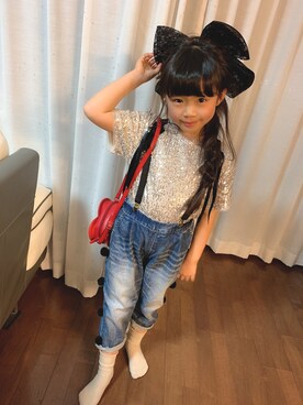 サスペンダーを使った ８歳女の子 の人気ファッションコーディネート Wear