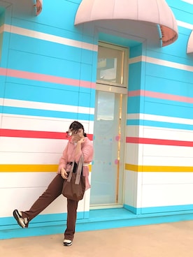 「NIKE（ナイキ）のナイキ エア マックス 95 プレミアム コントラスト ウィメンズシューズ / NIKE AIR MAX 95 PREMIUM CONTRAST（スニーカー）」を使った、tbさん（レディース・160cm）の春コーディネート