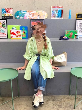 「ショッピング」｜「アイテム（アナログ腕時計）」を使った、tbさん（レディース・160cm）の夏コーディネート