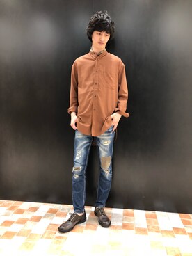 「PHILIPPE AUDIBERT（フィリップ オーディベール）のアイテム」を使った、noriさん（メンズ・178cm）の秋コーディネート