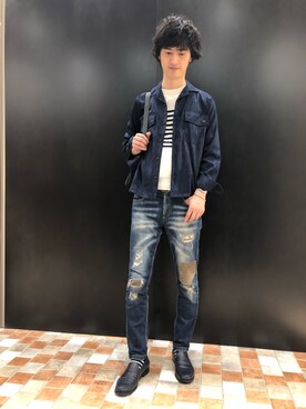 「PHILIPPE AUDIBERT（フィリップ オーディベール）のアイテム」を使った、noriさん（メンズ・178cm）の秋コーディネート