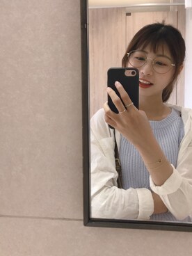 「ジュエリー」｜ʜᴀɴᴀ花庭さん（レディース・158cm）の春コーディネート