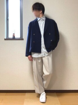 「epnok（エプノック）のアイテム（アクセサリー）」を使った、ぽんぬ🪡さん（メンズ・175cm）の冬コーディネート
