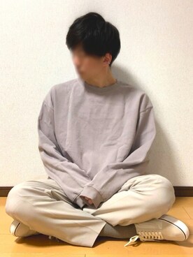 「epnok（エプノック）のアイテム（アクセサリー）」を使った、ぽんぬ🪡さん（メンズ・175cm）の春コーディネート