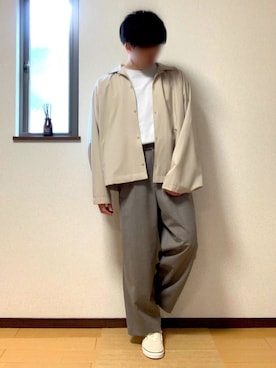 ぽんぬ🪡さん（メンズ・175cm）の春コーディネート