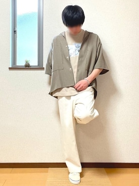 ぽんぬ🪡さん（メンズ・175cm）の春コーディネート