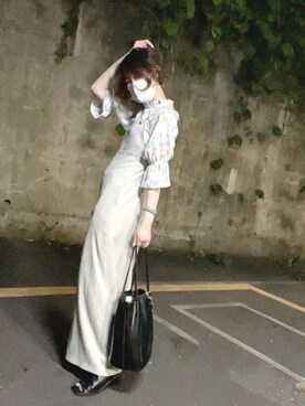 「ninon（ニノン）のアイテム」を使った、園崎未恵 Sonozaki Mieさん（レディース・155cm）の夏コーディネート