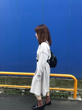 「LAZY SUSAN（レイジースーザン）のアイテム」を使った、*pnk*さん（レディース・157cm）の秋コーディネート