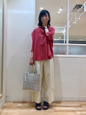 まっちゃんさん（レディース・165cm）の夏コーディネート