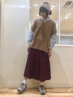 まっちゃんさん（レディース・167cm）の秋コーディネート