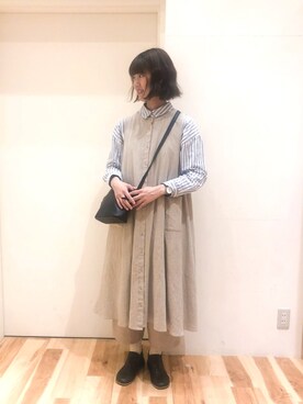 まっちゃんさん（レディース・166cm）の冬コーディネート