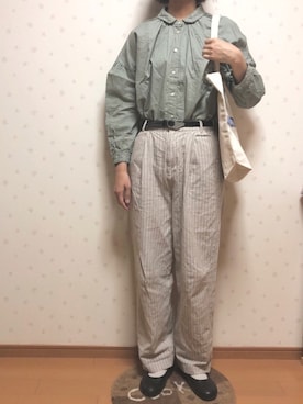 まっちゃんさん（レディース・166cm）の春コーディネート