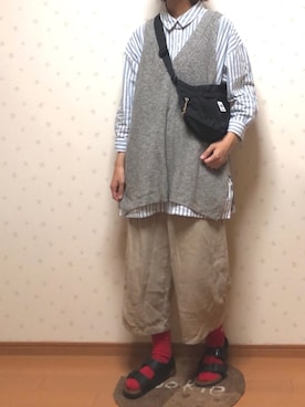 まっちゃんさん（レディース・166cm）の春コーディネート